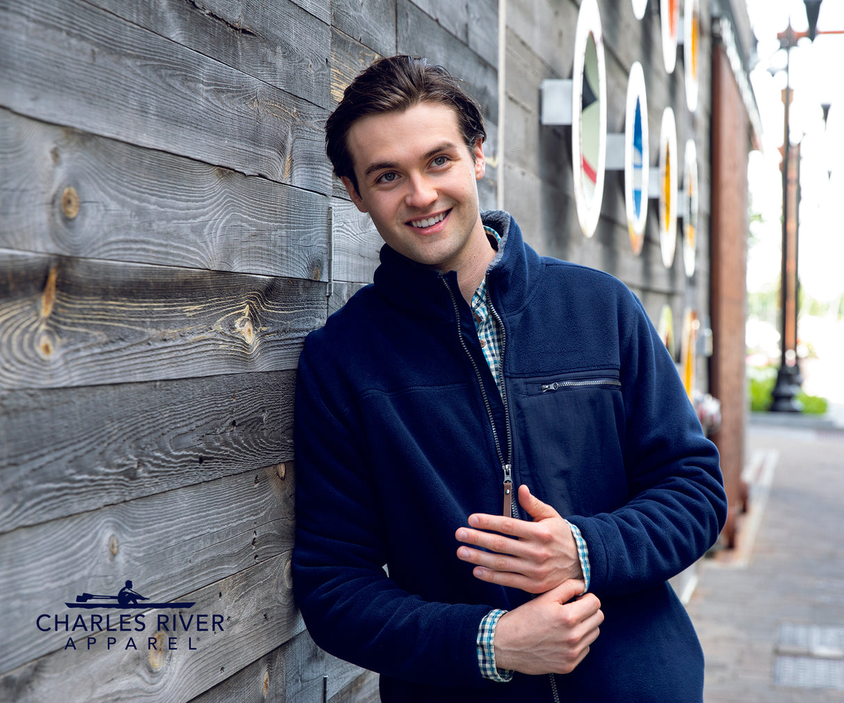 Charles River Men's Jamestown Fleece Jacket Charles River