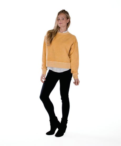 Charles River Women's Camden Crew Crop Sweatshirt Charles River
