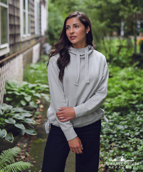 Charles River Women's Laconia Hooded Sweatshirt Charles River
