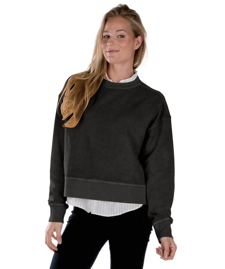 Charles River Women's Camden Crew Crop Sweatshirt Charles River