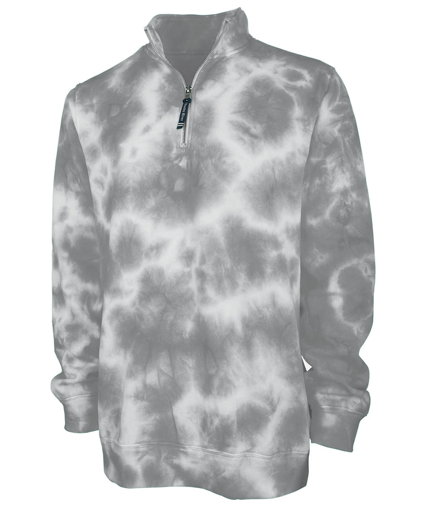 Charles River Men's Crosswind Quarter Zip Sweatshirt Tie-Dye Mens Apparel Sweatshirts & Fleece
