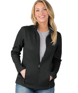 Charles River Women's Heritage Rib Knit Jacket Charles River