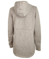 Charles River Women's Heathered Fleece Quarter Zip Hoodie Charles River