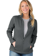 Charles River Women's Heritage Rib Knit Jacket Charles River
