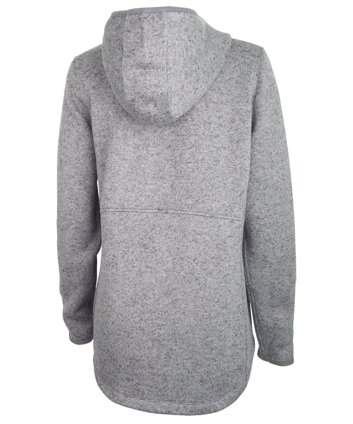 Charles River Women's Heathered Fleece Quarter Zip Hoodie Charles River