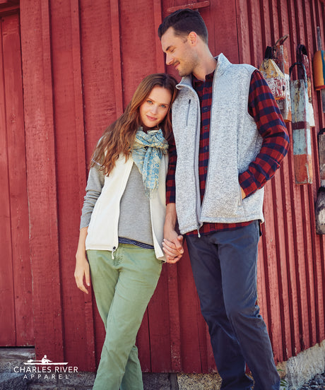 Charles River Men's Pacific Heathered Vest Charles River