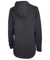 Charles River Women's Heathered Fleece Quarter Zip Hoodie Charles River