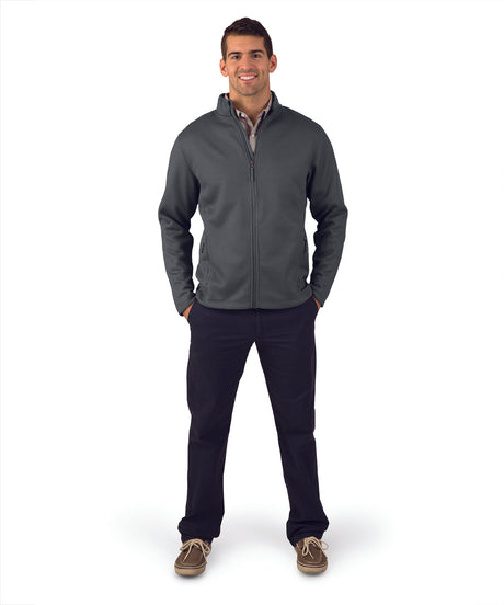 Charles River Men's Heritage Rib Knit Jacket Charles River