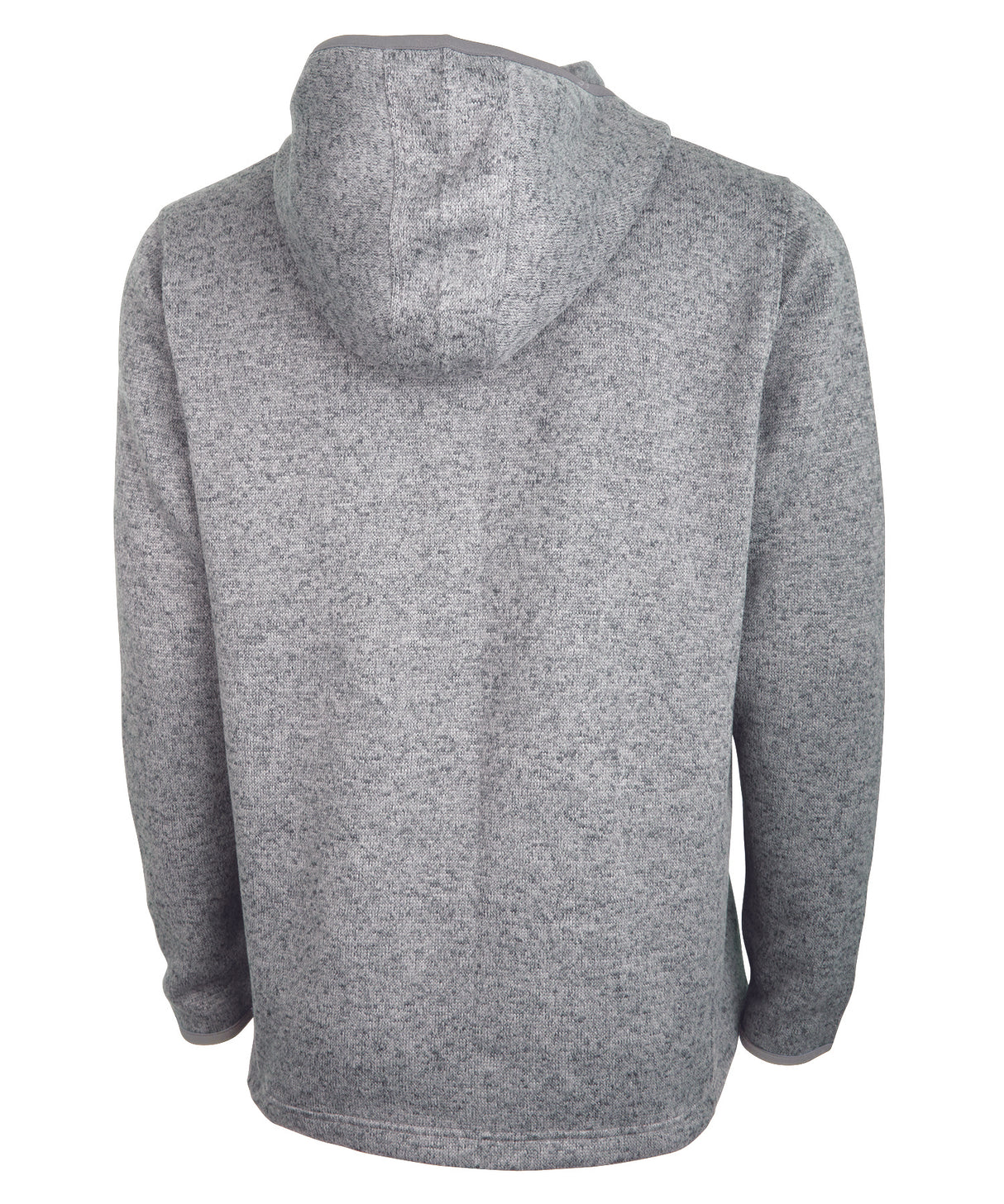 Charles River Men's Heathered Fleece Quarter Zip Hoodie Charles River