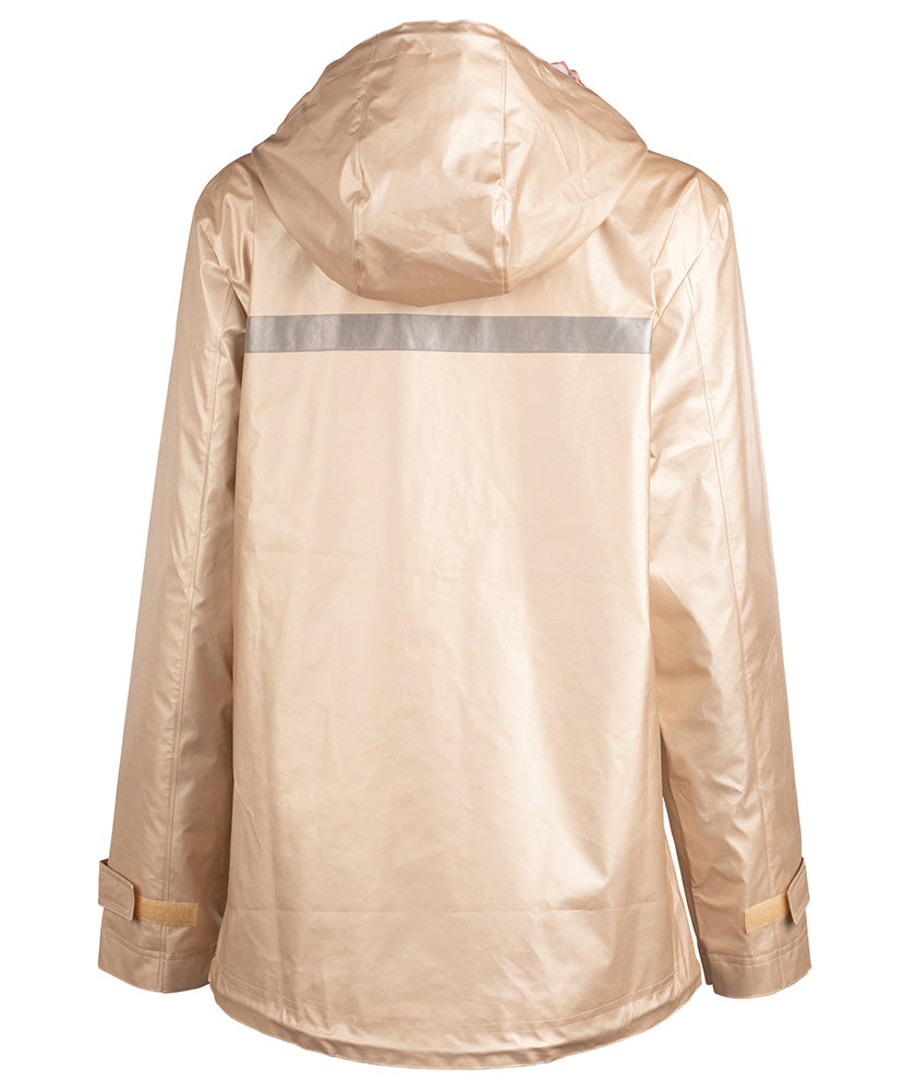 Charles River Women's New Englander Rain Jacket With Printed Lining Charles River