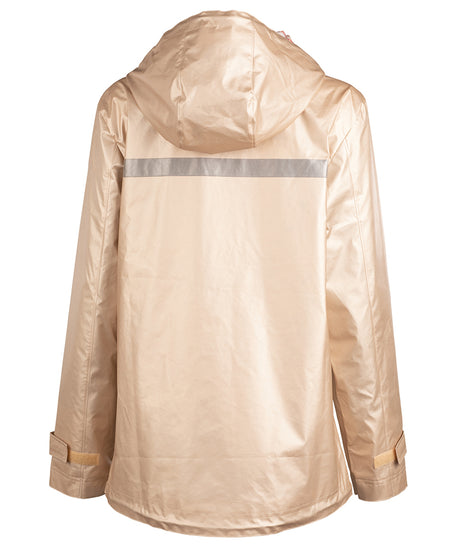 Charles River Women's New Englander Rain Jacket With Printed Lining Charles River