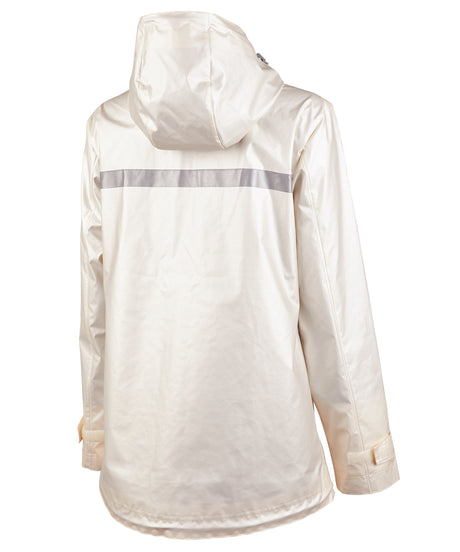 Charles River Women's New Englander Rain Jacket Metallic Charles River