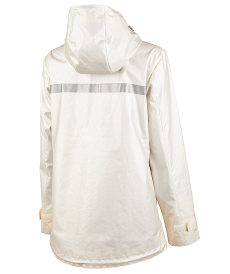 Charles River Women's New Englander Rain Jacket Metallic Charles River