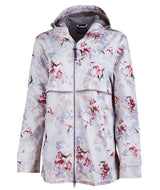 Charles River Women's New Englander Floral Printed Rain Jacket Charles River