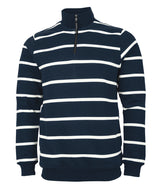 Charles River Women's Crosswind Quarter Zip Print Sweatshirt Charles River