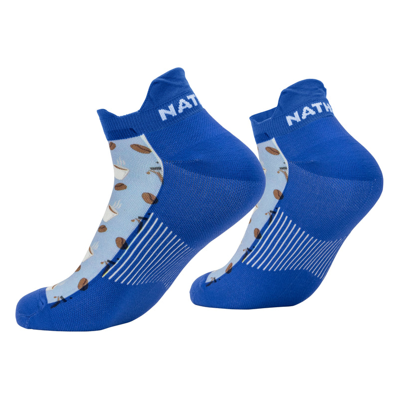 Nathan Fuel Speed Tab Low Cut Printed Socks