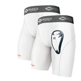 Shock Doctor 2pack Core Compression Short with BioFlex Cup Shock Doctor