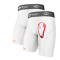Shock Doctor 2pack Core Compression Short with BioFlex Cup Shock Doctor