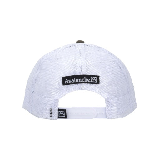 Avalanche Trail Heathered Adjustable Trucker Cap Avalanche