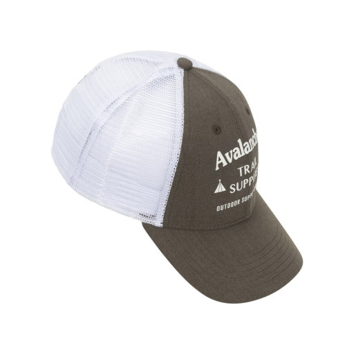 Avalanche Trail Heathered Adjustable Trucker Cap Avalanche
