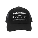 Avalanche Trail Heathered Adjustable Trucker Cap Avalanche