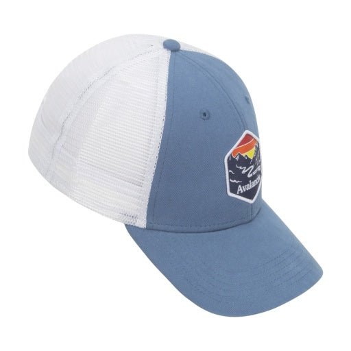 Avalanche Mountain Peak Adjustable Trucker Hat Avalanche