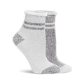 Lemon Women's 2 Pack Roll Over Cuff Anklet Socks Lemon