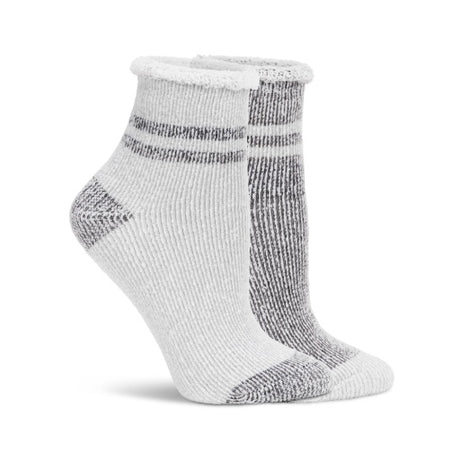 Lemon Women's 2 Pack Roll Over Cuff Anklet Socks Lemon