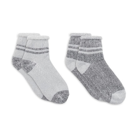 Lemon Women's 2 Pack Roll Over Cuff Anklet Socks Lemon