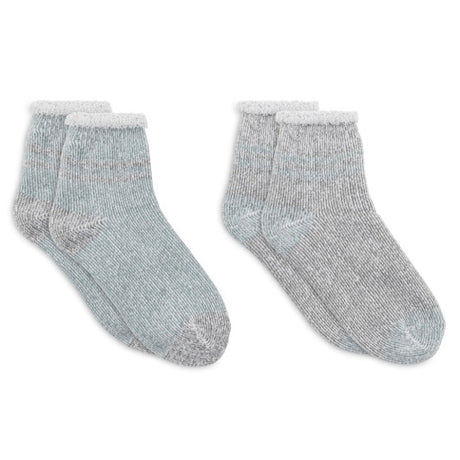 Lemon Women's 2 Pack Roll Over Cuff Anklet Socks Lemon
