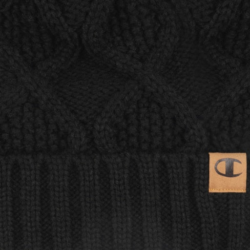 Champion Women's Diamond Cable Cuff Pom Beanie Unisex Accessories Hats & Caps