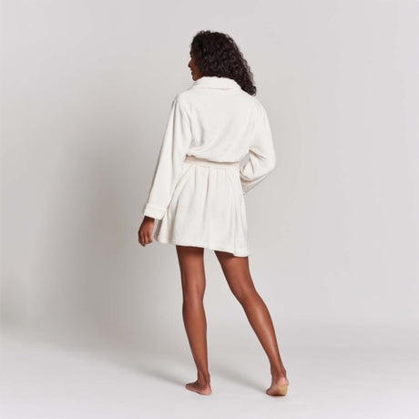 Lemon Women's Plush Fleece Robe Lemon