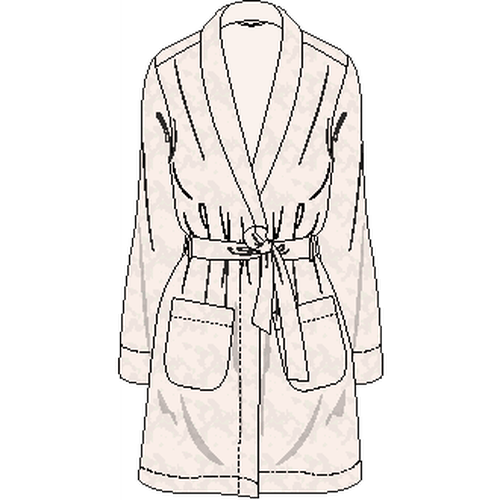 Lemon Women's Plush Fleece Robe Lemon