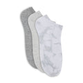 Lemon Women's 3 Pack Non Terry Plant Dyed Low Cut Socks Lemon