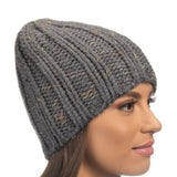 Lemon Women's Speckled Chucky Ribbed Beanie Lemon