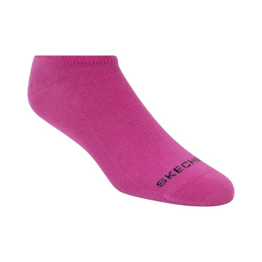 Skechers Women's 6 Pack Non Terry No Show Socks Skechers