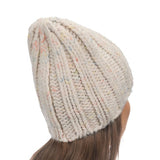 Lemon Women's Speckled Chucky Ribbed Beanie Lemon