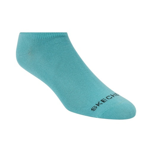 Skechers Women's 6 Pack Non Terry No Show Socks Skechers