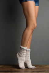 Lemon Women's Handmade Cottage Sock Lemon