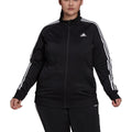 adidas Women's Tricot Slim 3-Stripes Track Jacket Plus Size adidas