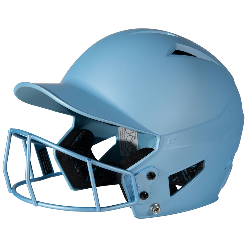 Champro Senior HX Rise Batting Helmet with Facemask Matte Finish