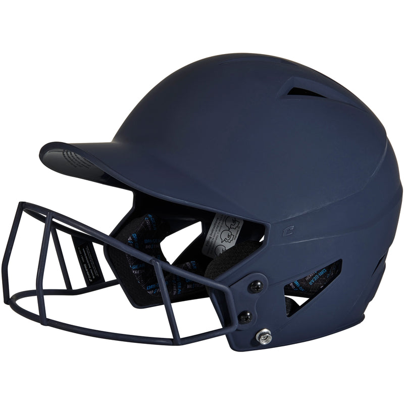 Champro Senior HX Rise Batting Helmet with Facemask Matte Finish