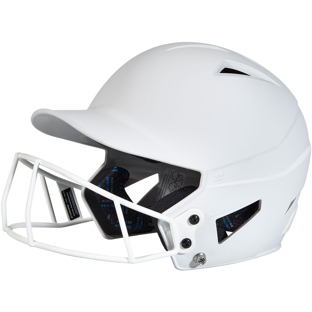 Champro HX Matte Softball Helmet with Facemask