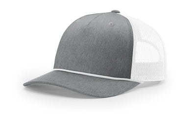 Richardson Five Panel Trucker with Rope Hat