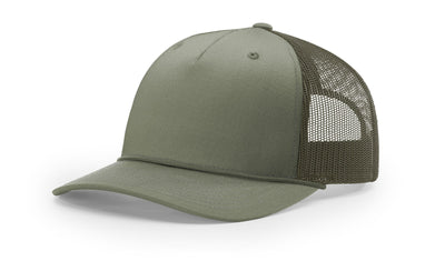 Richardson Five Panel Trucker with Rope Hat