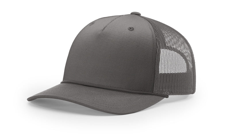 Richardson Five Panel Trucker with Rope Hat