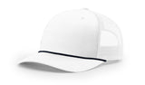Richardson Five Panel Trucker with Rope Hat Richardson