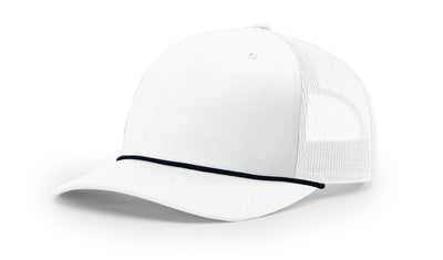 Richardson Five Panel Trucker with Rope Hat