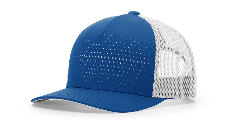 Richardson Laser Cut Five Panel Trucker Hat