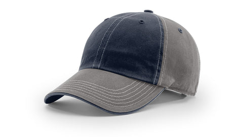 Richardson Washed Chino Charcoal Hat Richardson